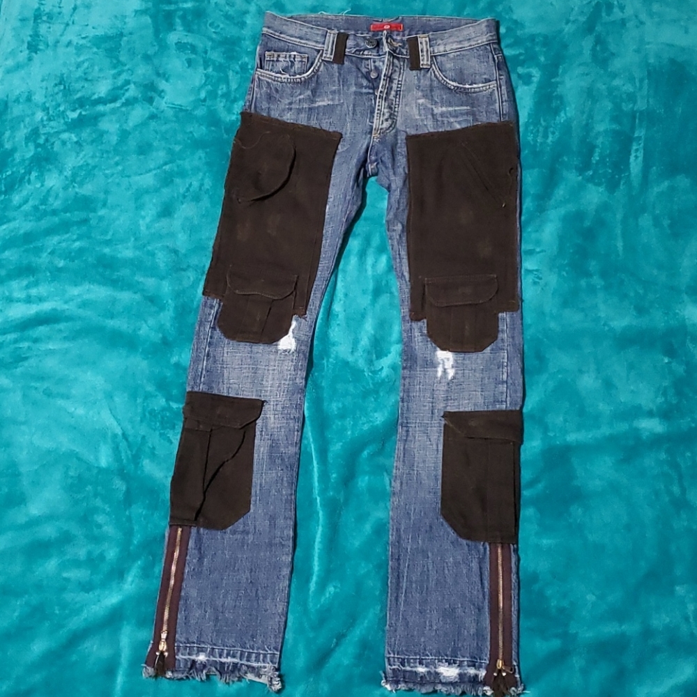 Angel Devil cut & sew Jeans